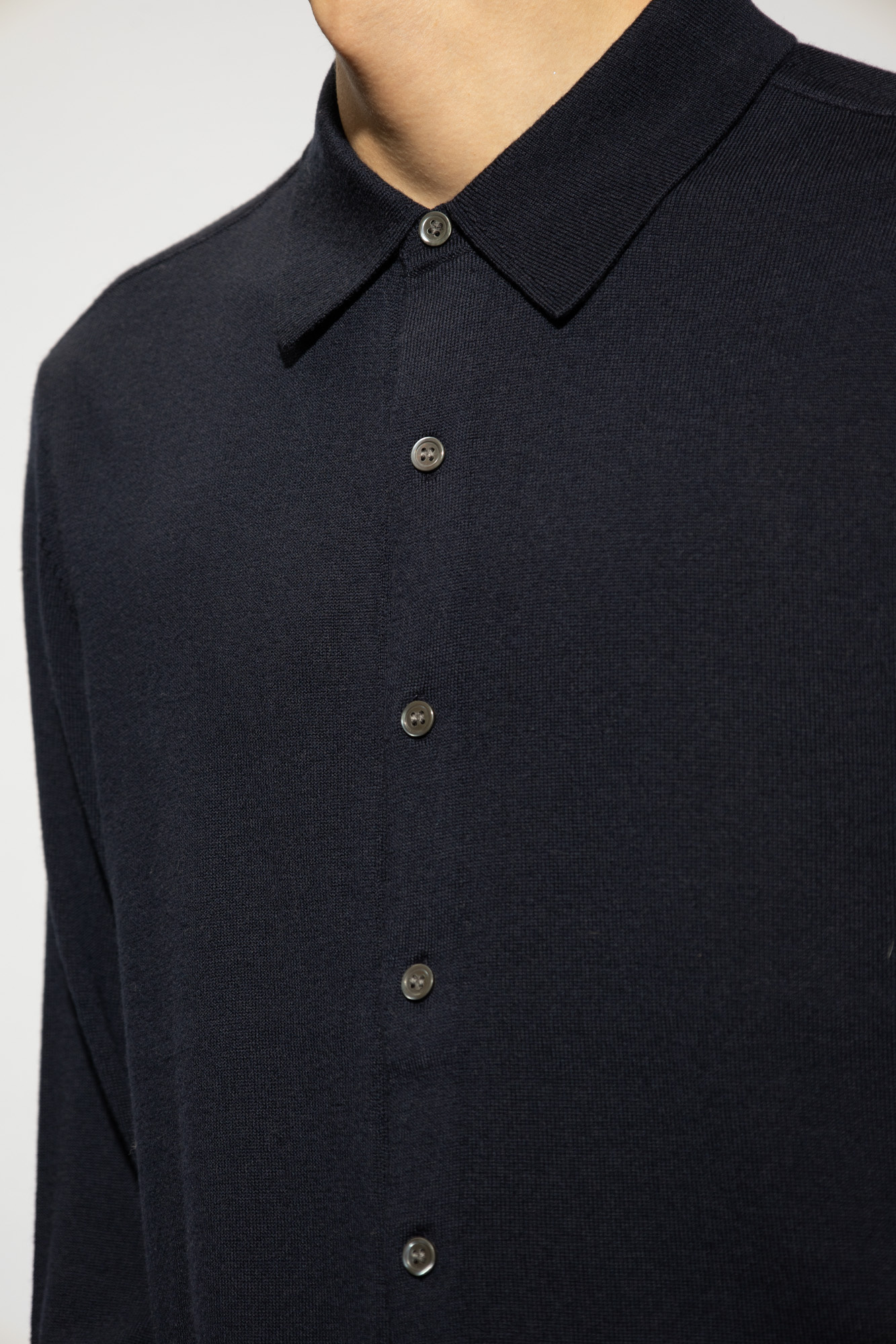 Theory 'Lorean' wool shirt | Men's Clothing | Vitkac